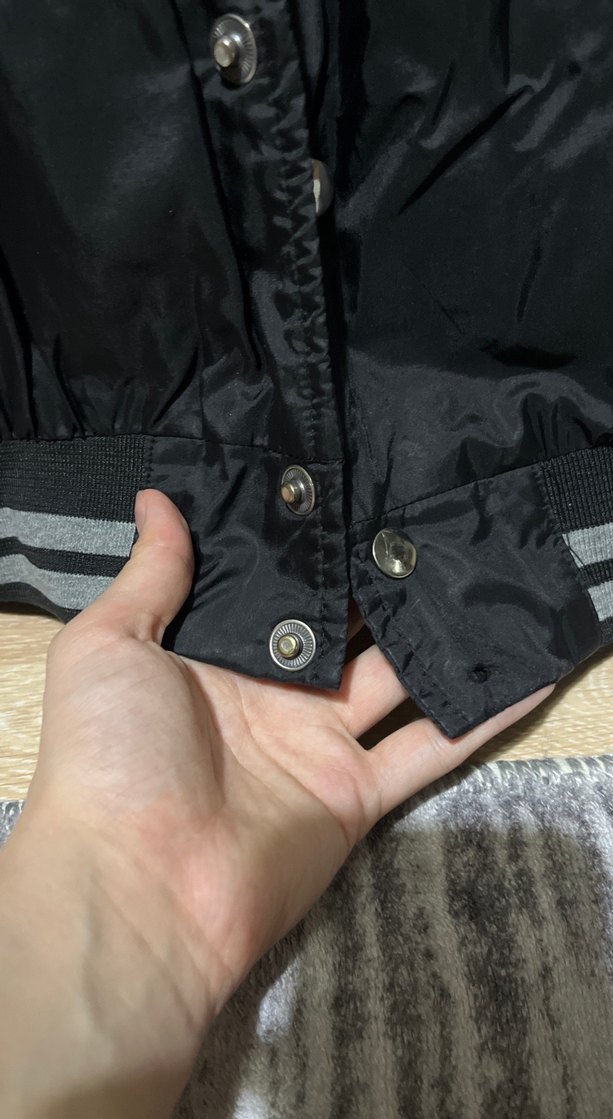 Gri Düğmeli Street Wear Erkek  Ceketi - Görsel 4