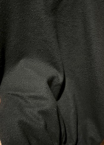 Siyah Kadın Oversize Sweatshirt - Görsel 2