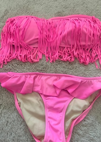 Pembe Bikini Takımı