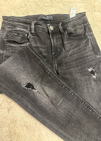 Antrasit Denim Pantolon