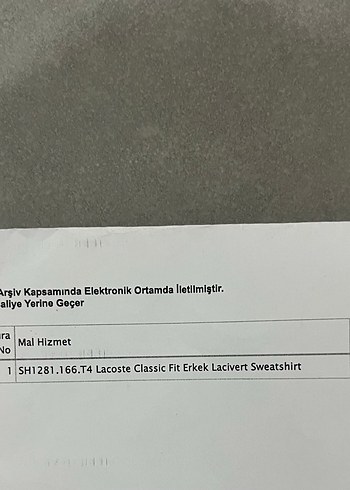 Lacoste lacivert büyük logo sweat - Görsel 5