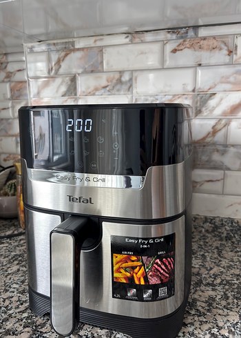 Tefal Gri 2'si 1 Arada Hava Fritözü, Izgara ve asy fry