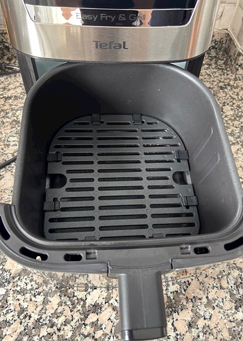 Beden Tefal Gri 2'si 1 Arada Hava Fritözü, Izgara ve asy fry
