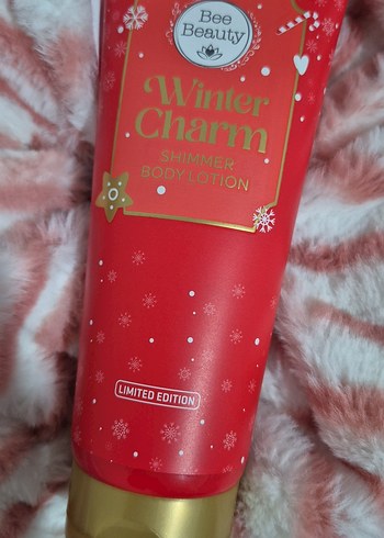  Beden Bee Beauty Winter Charm Simli Vücut Losyonu Le