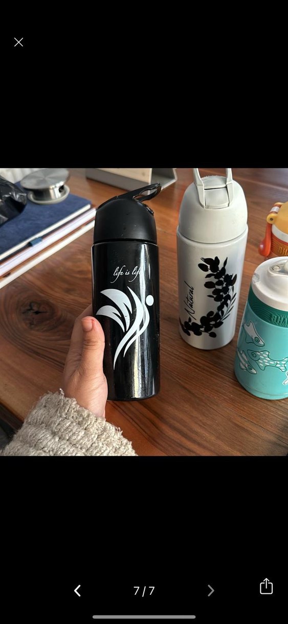 Çocuklar için renkli termos şişeler - Görsel 3