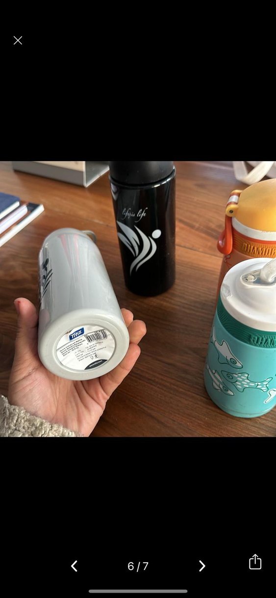 Çocuklar için renkli termos şişeler - Görsel 4