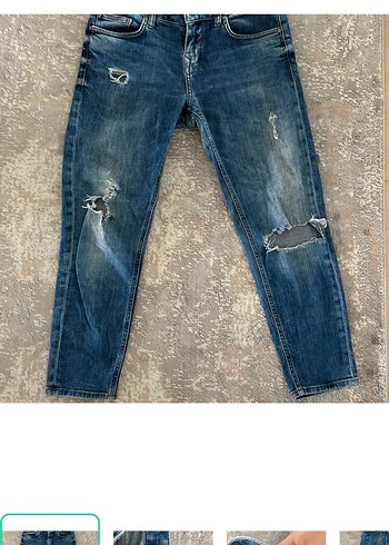 LTB Mavi Yikamali Dar Kesim Jean