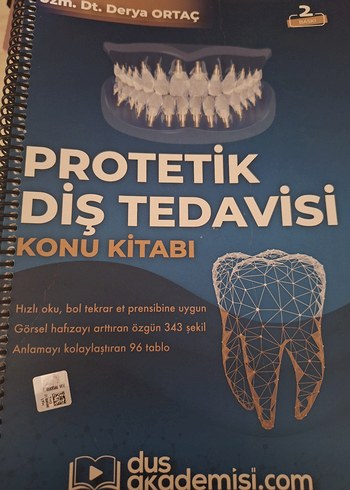 Protetik Diş Tedavisi Dus Konu Kitabı