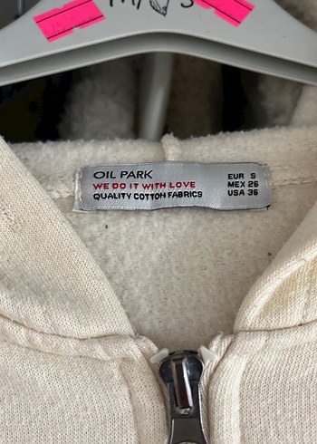 Diğer Yeni York Baskılı Fermuarlı bej Sweatshirt