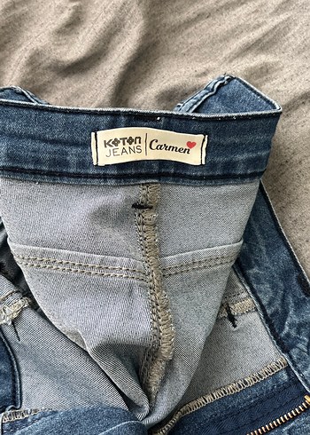 Koton mavi koton pantolon