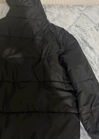 Fermuarlı Siyah Kadın kısa Mont - Görsel 2