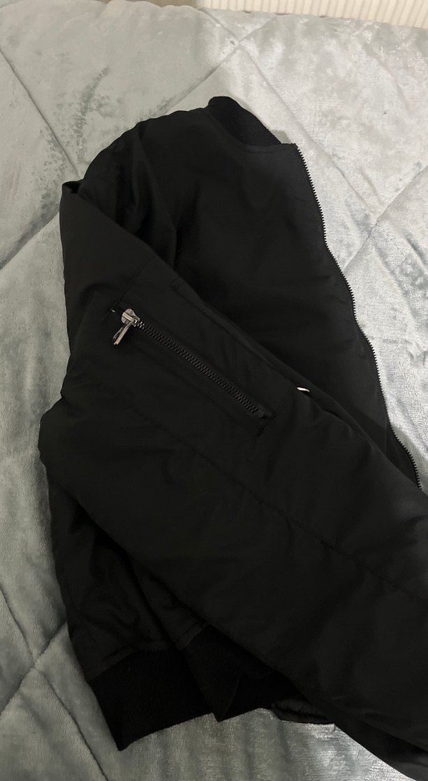 Siyah Rahat Kesim Kadın Ceket - Görsel 2