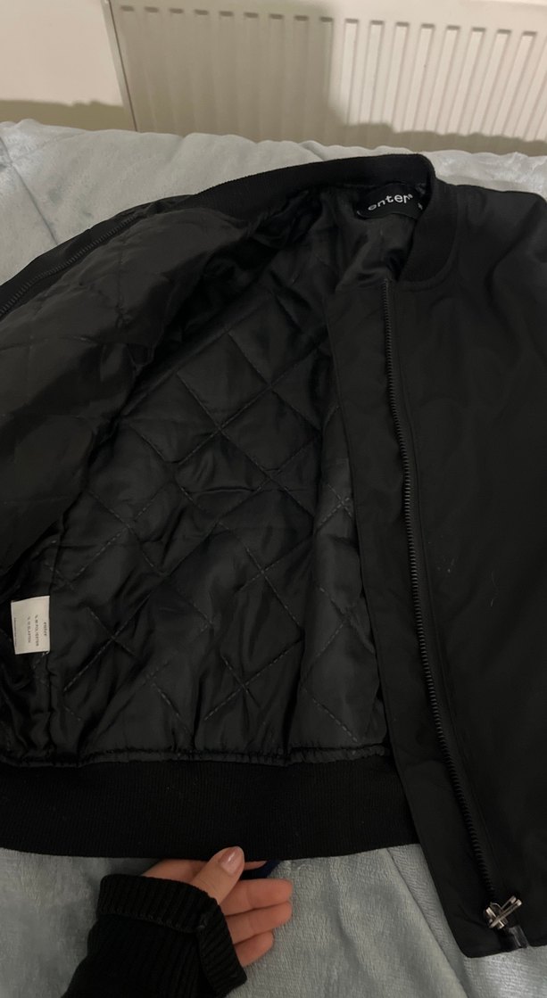 Siyah Rahat Kesim Kadın Ceket - Görsel 3