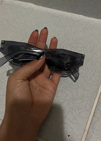 Diğer Şeffaf Gri Gotik Kadın Güneş Gözlüğü