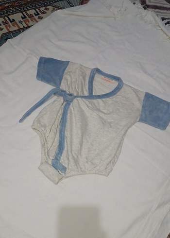 Gri Bebek Uzun Kollu V Yaka Body - Görsel 3