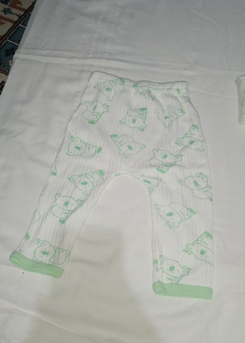 Bebek Erkek Yeşil Baskılı Takım - Görsel 2