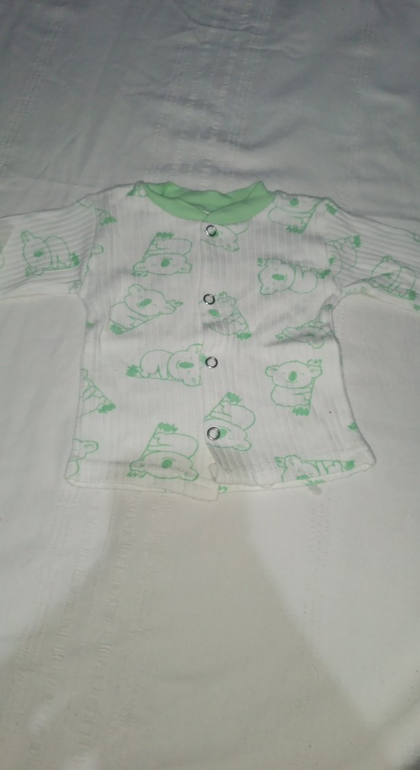 Bebek Erkek Yeşil Baskılı Takım - Görsel 3