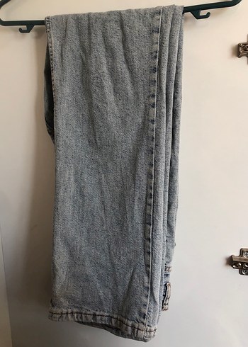 Addax Gri Mavi Kadın Denim Pantolon