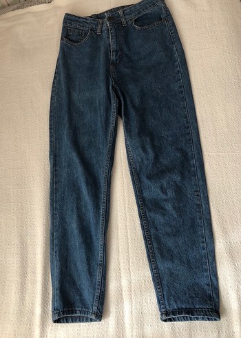 Trendyol & Milla Gevşek Kesim Mavi Kadın Denim Pantolon