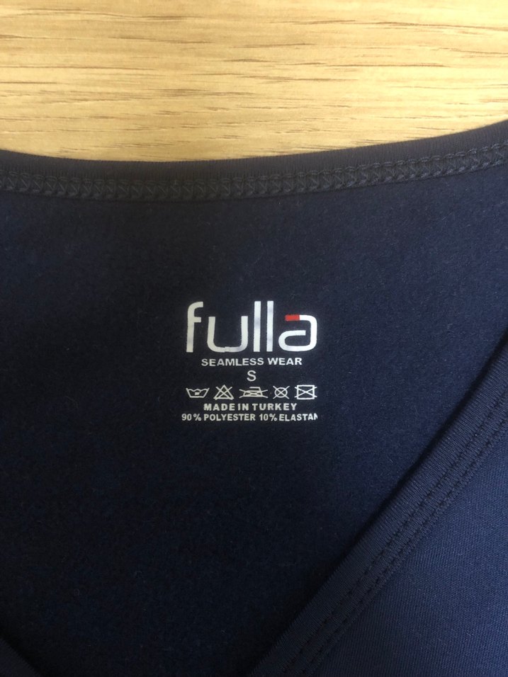 Kadın Lacivert V Yakalı Crop Top - Görsel 3