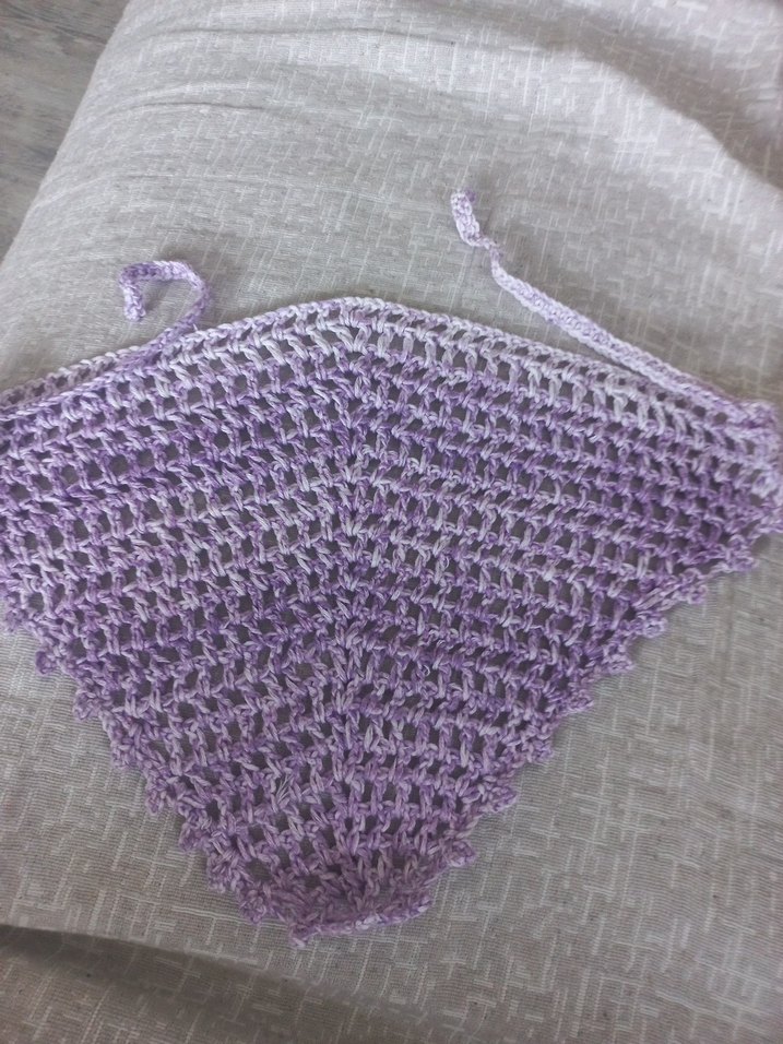 bandana yazlık file örgü - Görsel 3