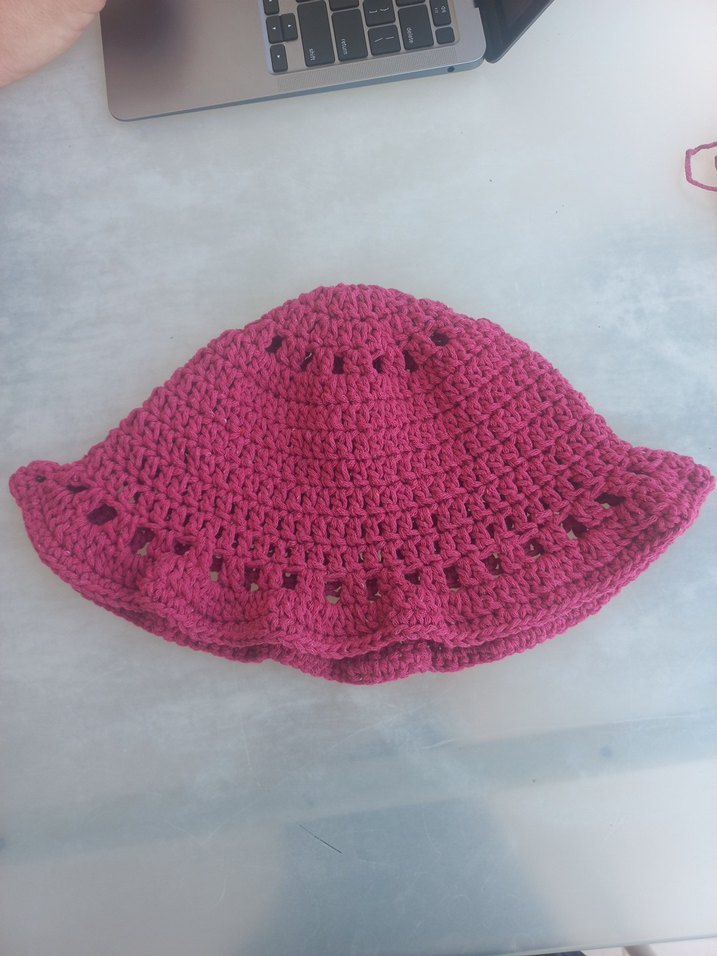 veronika canta sapka takim yazlik pembe - Görsel 3