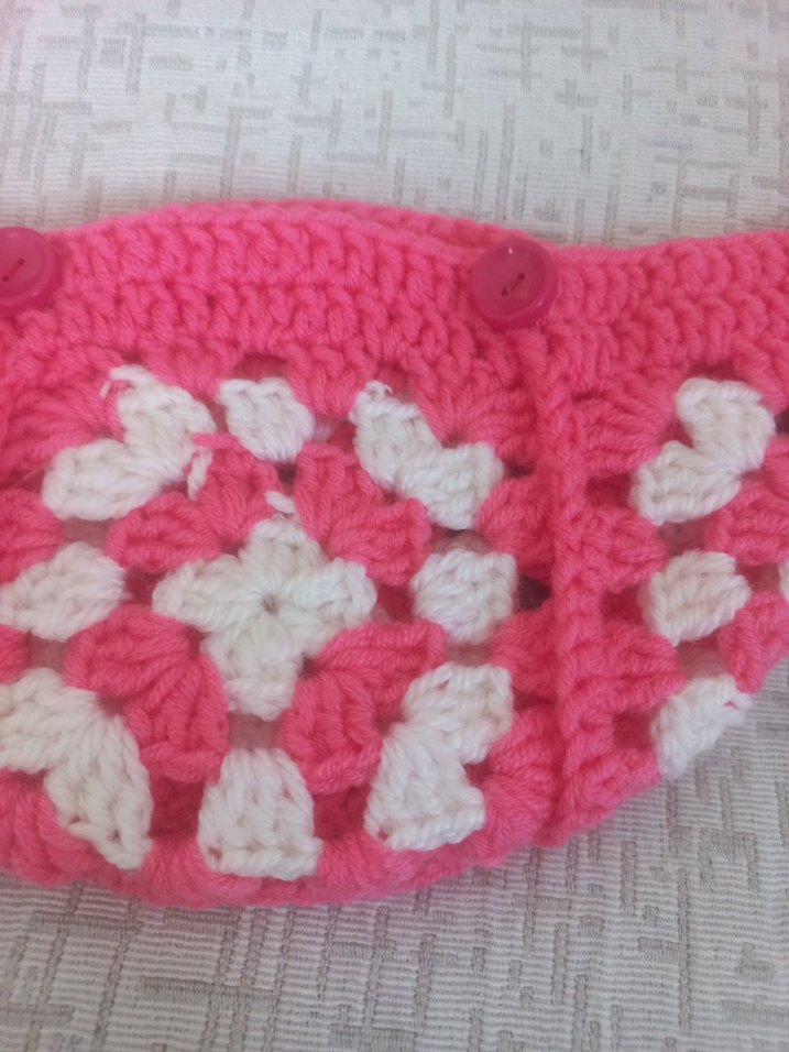 pembe beyaz  renkli freebag bayan - Görsel 3