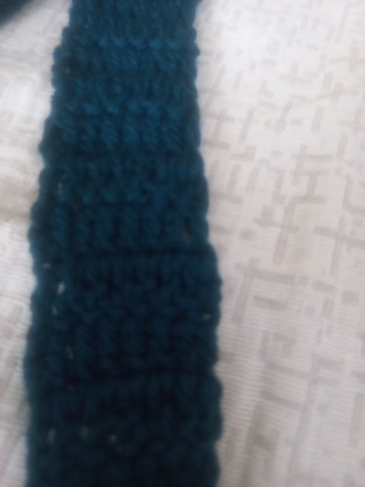 El Örgüsü  koyu mavi freebag - Görsel 3