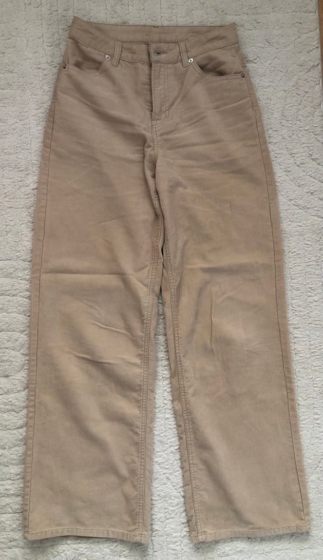 Bej Kadın Boyfriend Keten Pantolon - Görsel 4