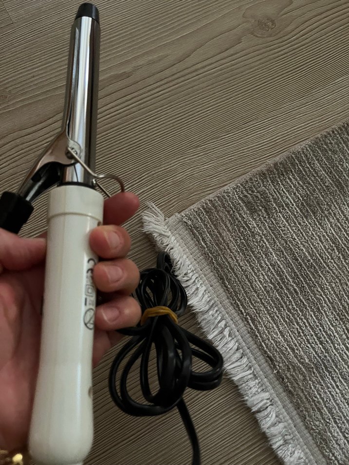 Beyaz Sinto Saç Maşası - Görsel 5