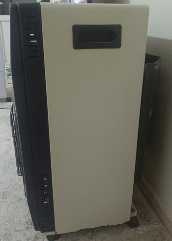 Beden Siyah Taşınabilir Isıtıcı