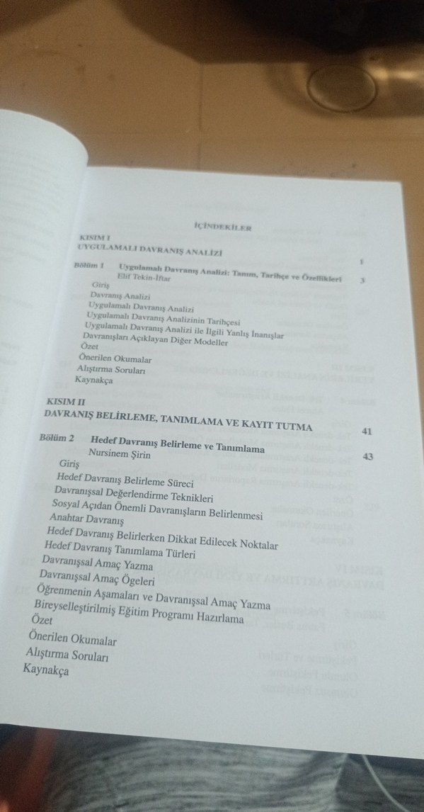 Uygulamalı Davranış Analizi Kitabı - Görsel 2