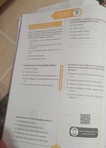 KPSS Sözel Mantık 3'lü Set Video Çözümlü
