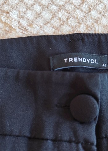 Siyah Kadın Kumaş Pantolon Regular Fit - Görsel 2