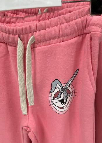 Gap Kız çocuk  Pembe Rahat Kesim Eşofman - Görsel 2