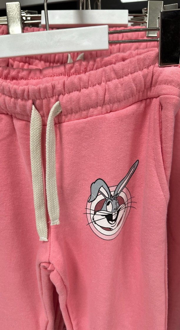 Gap Kız çocuk  Pembe Rahat Kesim Eşofman - Görsel 2