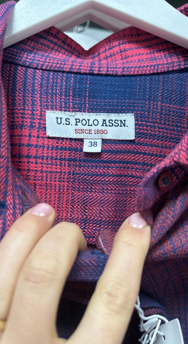 Düğmeli Uzun Kollu Pembe Batik Gömlek - Görsel 2