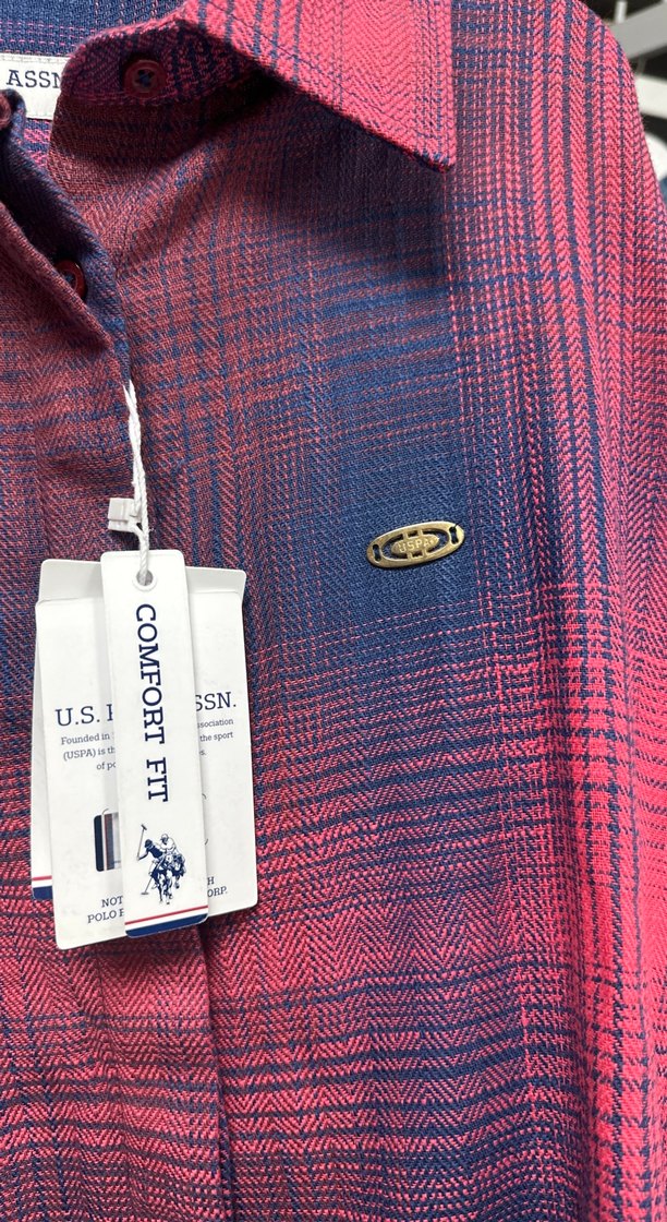 Düğmeli Uzun Kollu Pembe Batik Gömlek - Görsel 4