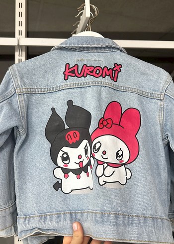 Zara Mavi Düğmeli Çocuk Denim Ceket - Görsel 2