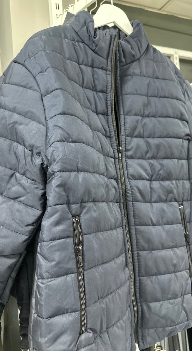 Lacivert Fermuarlı Erkek Mont - Görsel 3