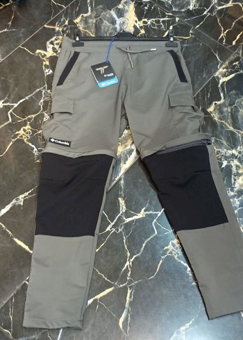 Columbia Haki Siyah Jogger Eşofman Altı