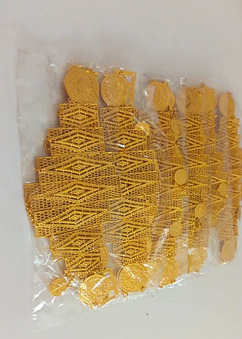 Zarif Altın Rengi Kadın El Zinciri - Görsel 9