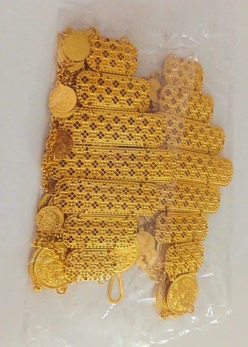 Zarif Altın Rengi Kadın El Zinciri - Görsel 7