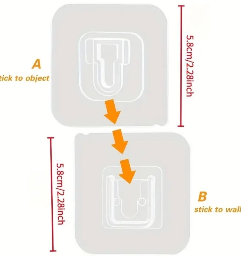 Çivisiz Duvar Askı Aparatı - Görsel 2