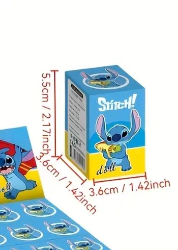 Renkli Boncuklu Stitch Anahtarlık - Görsel 4