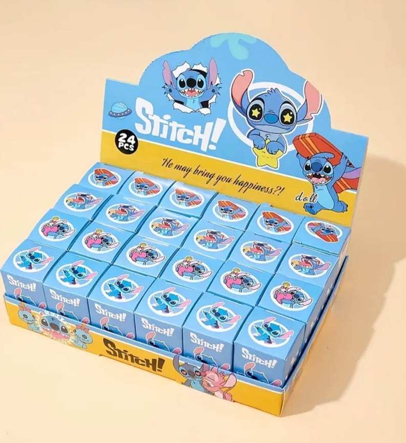 Renkli Boncuklu Stitch Anahtarlık - Görsel 2