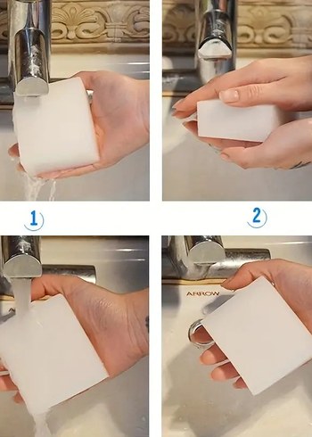 Nano Sihirli Sünger 2 adet - Görsel 5