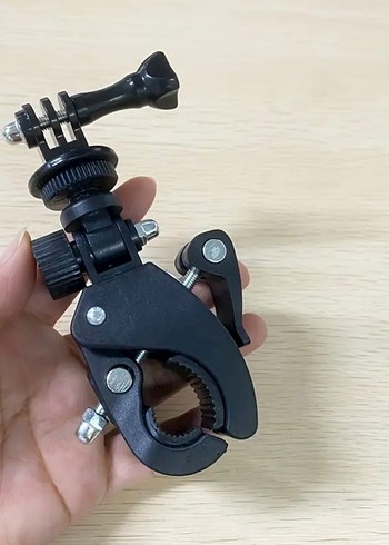 Insta360 GoPro Aksiyon Kamera Motosiklet Scooter Bağlantı Aparat - Görsel 4