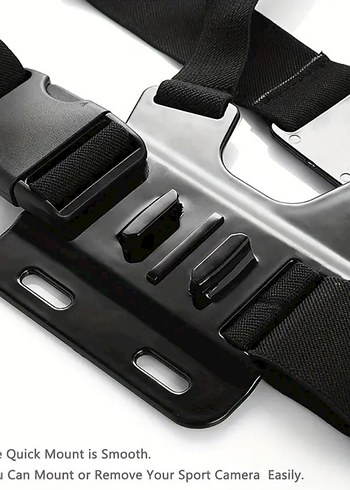GoPro Sjcam Kamera Göğüs Askısı - Görsel 3
