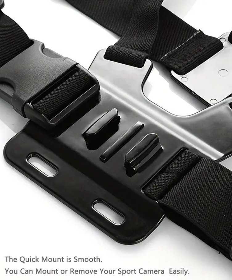 GoPro Sjcam Kamera Göğüs Askısı - Görsel 3